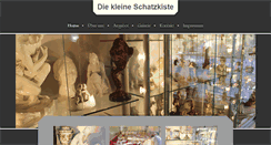 Desktop Screenshot of diekleineschatzkiste.de
