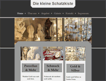 Tablet Screenshot of diekleineschatzkiste.de